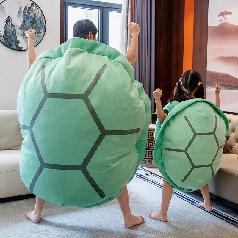 Green Wearable Turtle Shell Pillows - Fun Stuff Gift Shop