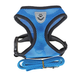Premium Mesh Dog Harness — Breathable, Adjustable & No-Pull | S–XL