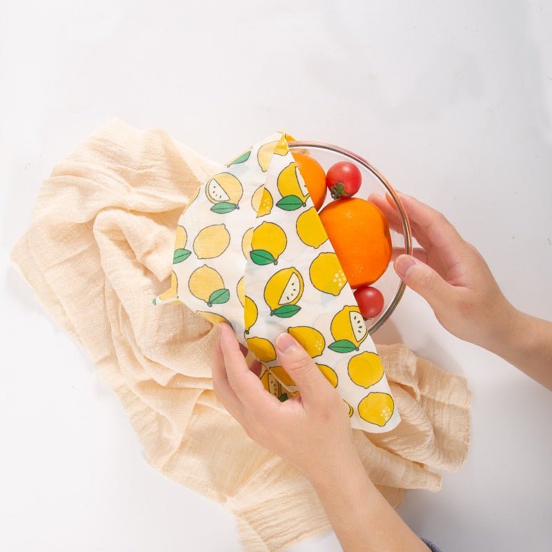 Reusable Beeswax Food Wrap | Organic Cotton Eco-Friendly Food Storage - Fun Stuff Gift Shop