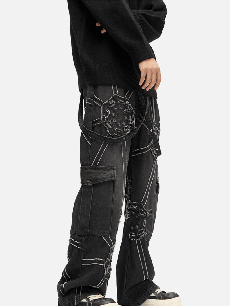 Spider Denim Pants - Fun Stuff Gift Shop
