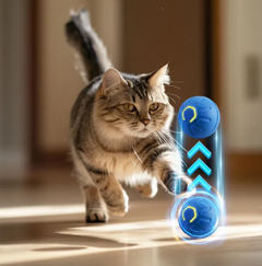 Interactive Dog Toy Ball | Auto-Bouncing USB Rechargeable Pet Toy