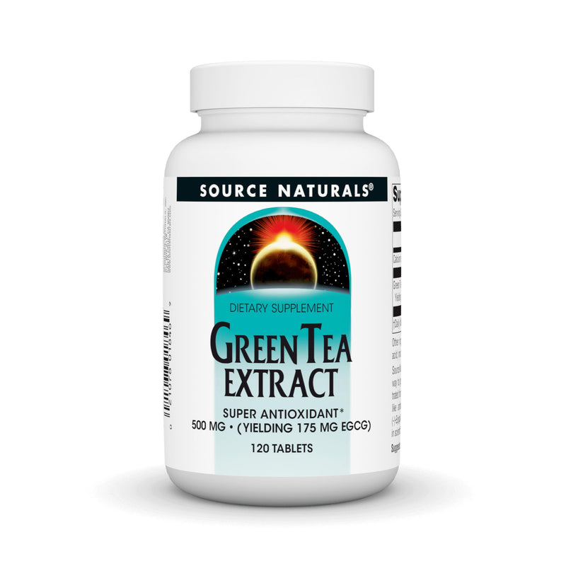 Source Naturals Green Tea Extract 500mg – 120 Tablets | EGCG Super Antioxidant - Fun Stuff Gift Shop