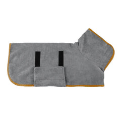 Pet Bath Robe Towel for Dogs & Cats | Quick-Dry Microfiber Wrap in 6 Colors & 5 Sizes - Fun Stuff Gift Shop