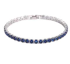 Hip Hop Micro Zircon Tennis Bracelet Set — Iced Out CZ Copper Bracelet for Men & Women | 7 Colors | 2 Sizes - Bracelet - Fun Stuff Gift Shop
