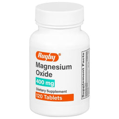 Rugby Magnesium Oxide 400mg – 120 Tablets | Gluten-Free Dietary Supplement - Fun Stuff Gift Shop