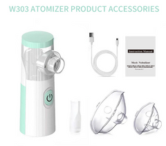 Portable Mesh Nebulizer – Handheld Silent Inhaler for Asthma & Respiratory Relief | Kids & Adults, Battery Powered