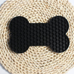 Bone Silicone Licking Dog Slow Food Mat - Fun Stuff Gift Shop