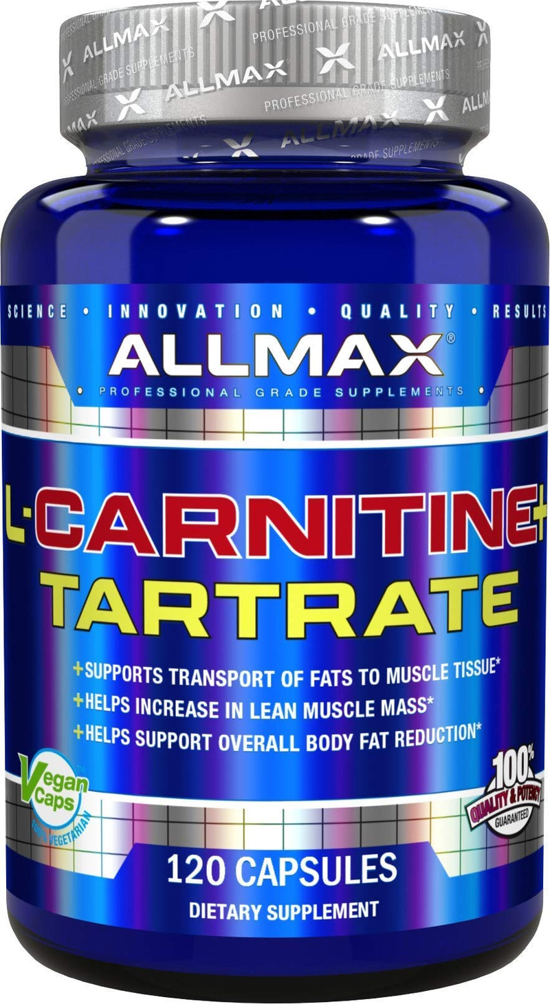 ALLMAX Nutrition L-Carnitine + Tartrate 120 Capsules - Fun Stuff Gift Shop