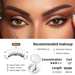 Magnetic False Eyelashes Set with Applicator - Fun Stuff Gift Shop