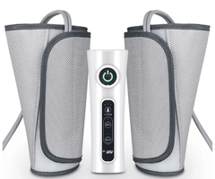 Enjoy soothing relief with the Automatic Air Wave Calf Massage Machine. This advanced massager uses dynamic air compression to gently massage your calves, promoting better blood circulation and reducing muscle fatigue. Equipped with multiple modes and ad - Fun Stuff Gift Shop