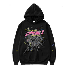 Spider Letter Prints Hoodies - Fun Stuff Gift Shop