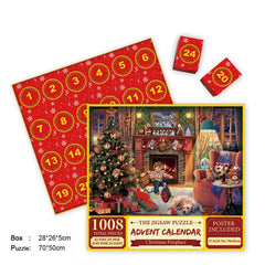 Merry Jigsaw Advent Calendar Puzzle - Fun Stuff Gift Shop