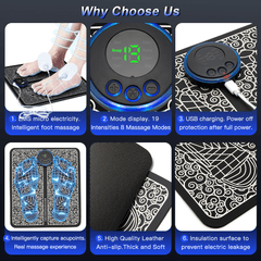 Rechargeable Foot Massage Pad - Fun Stuff Gift Shop