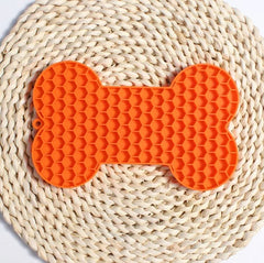 Bone Silicone Licking Dog Slow Food Mat - Fun Stuff Gift Shop