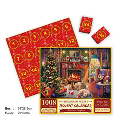 Merry Jigsaw Advent Calendar Puzzle - Fun Stuff Gift Shop