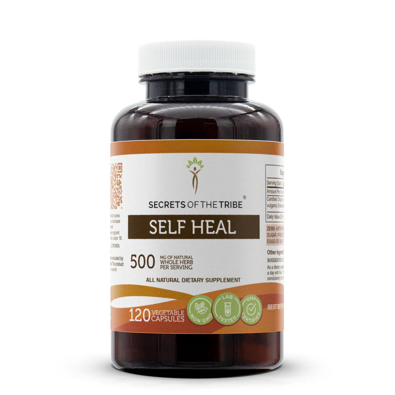 Secrets of the Tribe Self Heal (Prunella Vulgaris) – 120 Veg Capsules - Fun Stuff Gift Shop