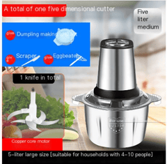 Electric Meat Grinder & Food Chopper | Multi-Function | 2L, 3L & 5L - Fun Stuff Gift Shop