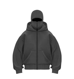 Men’s Hooded Zip-Up Baseball Jacket – Lightweight Casual Hoodie (Spring/Fall, S–3XL, Multiple Colors)