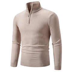 Men's Plus Size Fleece Zip Mock Neck Sweater - Fun Stuff Gift Shop