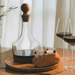 Wine Decanter Set | Elegant Glass Decanter for Red Wine with Glasses - Fun Stuff Gift Shop