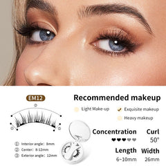 Magnetic False Eyelashes Set with Applicator - Fun Stuff Gift Shop