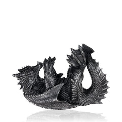 True 10143 Polyresin Dragon Wine Bottle Holder Decorative Single Wine Bottle Holder Wine Holder Stand Wine Bar Wine Decor Set of 1 Black - Fun Stuff Gift Shop