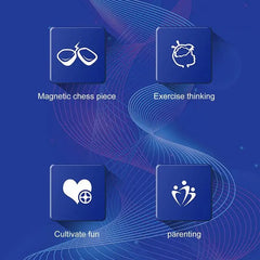 Chess Board Game Magnetic Effect - Fun Stuff Gift Shop