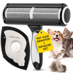 Pet Hair Remover for Couch - Reusable Lint Roller - Essential Pet Supplies Dog Products Pet Products Dog Hair Remover for Couch Cat and Dog Hair Remover for Car (2-Pcs) - Fun Stuff Gift Shop