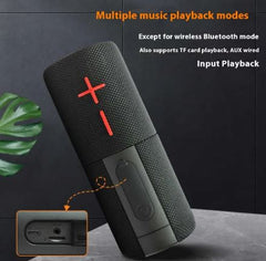 Magnetic Split Bluetooth Speaker with Subwoofer – Portable HiFi Stereo, Deep Bass, TWS Pairing, 4000mAh Battery - Fun Stuff Gift Shop