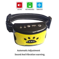 Ultrasonic Anti-Bark Dog Collar | USB Rechargeable Training Collar - Fun Stuff Gift Shop