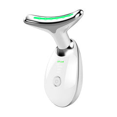 7-Color LED Microcurrent Facial Massager – Skin Firming Face & Neck Beauty Device for Lifting, Jawline & Anti-Aging