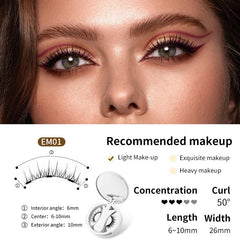 Magnetic False Eyelashes Set with Applicator - Fun Stuff Gift Shop