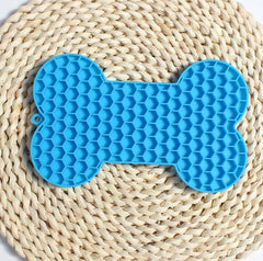 Bone Silicone Licking Dog Slow Food Mat - Fun Stuff Gift Shop