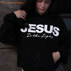 Jesus Hoodie | Light of the World Christian Pullover Sweatshirt