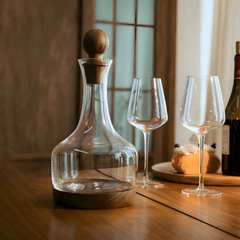 Wine Decanter Set | Elegant Glass Decanter for Red Wine with Glasses - Fun Stuff Gift Shop