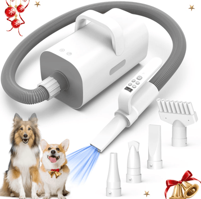 4-in-1 Negative Ion Pet Hair Dryer | High-Speed Dog & Cat Grooming Dryer - Fun Stuff Gift Shop