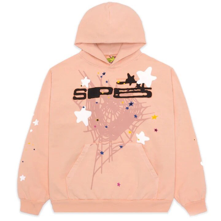 Spider Letter Prints Hoodies - Fun Stuff Gift Shop