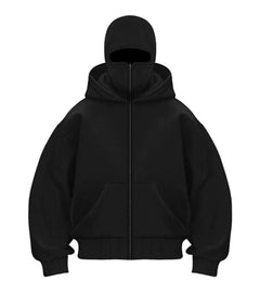 Men’s Hooded Zip-Up Baseball Jacket – Lightweight Casual Hoodie (Spring/Fall, S–3XL, Multiple Colors)