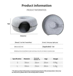 Round Cat Tunnel - Fun Stuff Gift Shop