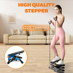 Compact Hydraulic Stepper Machine | Home Cardio & Body Toning