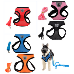 Premium Mesh Dog Harness — Breathable, Adjustable & No-Pull | S–XL