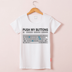 Funny Keyboard T-Shirt for Women - Fun Stuff Gift Shop