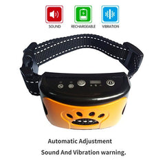 Ultrasonic Anti-Bark Dog Collar | USB Rechargeable Training Collar - Fun Stuff Gift Shop