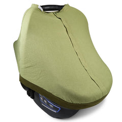 Baby Car Seat Cover – Windproof & Sun Protection Infant Carseat Canopy | 100% Cotton Muslin - Car Seat Covers - Fun Stuff Gift Shop