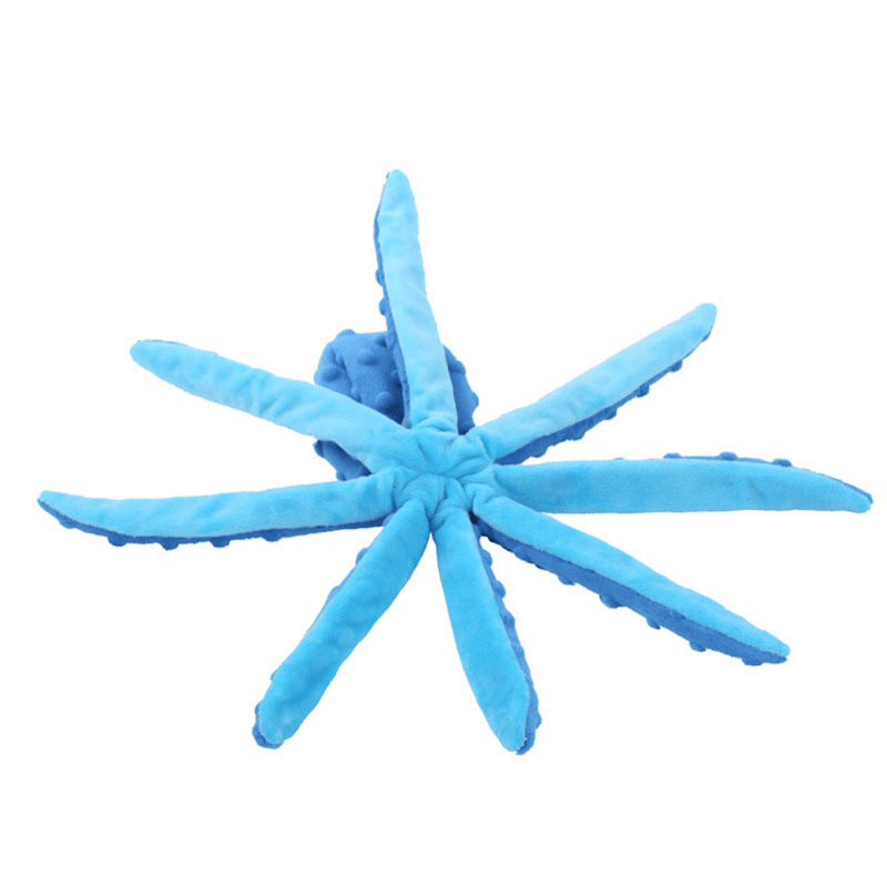 Interactive Bite-resistant Plush Octopus Pet Toy - Fun Stuff Gift Shop