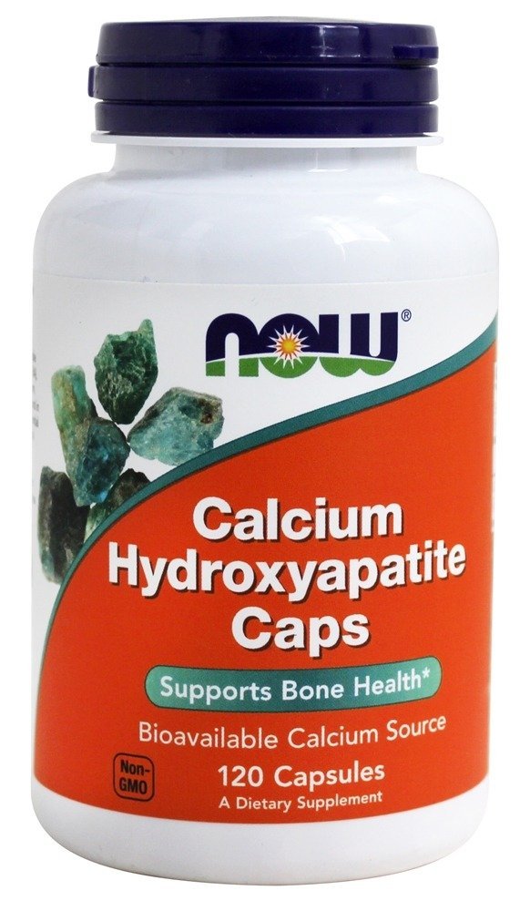 NOW Foods Calcium Hydroxyapatite – 120 Capsules | Bone & Collagen Support - Fun Stuff Gift Shop