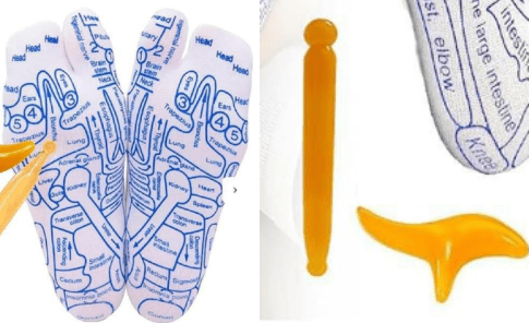 Reflexology Socks with Massage Tool (One Set) - Fun Stuff Gift Shop