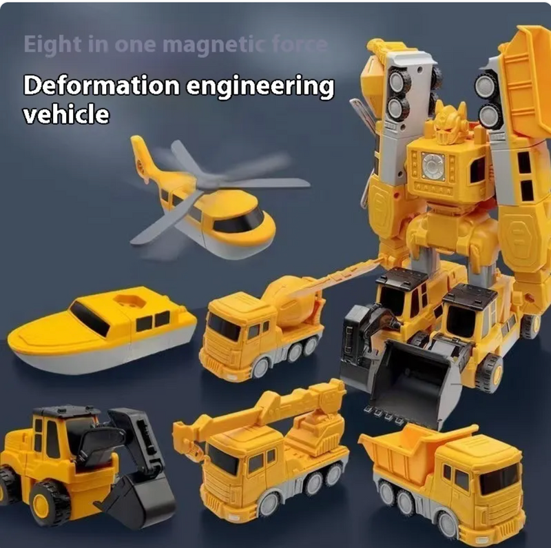 Magnetic Building Blocks Cars, Trucks & Boats
