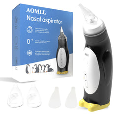 Electric Baby Nasal Aspirator – Penguin Design Nose Sucker for Infants & Newborns - Baby Nasal Aspirators - Fun Stuff Gift Shop