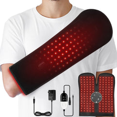 Red-Light-Therapy-for-HandsRed Light Therapy for Finger Wrist Near Infrared Light Therapy & Red Light Therapy for Body Dual Wavelength 150 LEDs for Hands Pain Relief (16.5IN*7IN)